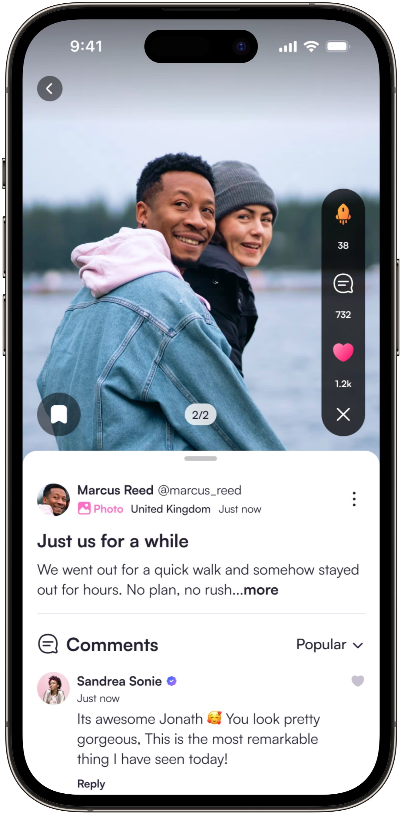 Connect social artwork, screen 3